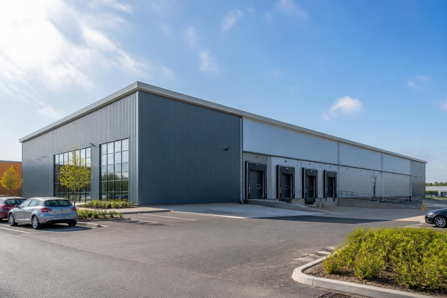 Home 5 Modern UK warehouse and industrial unit with loading bays
